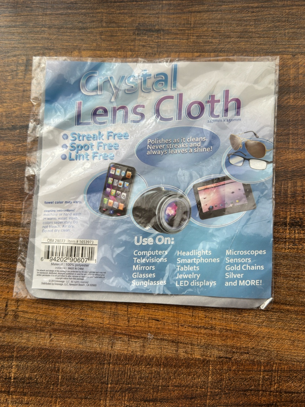 Crystal Lens Cloth Microfiber Cleaning Cloth For Glasses Screens New